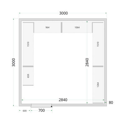 CR 300x300x220