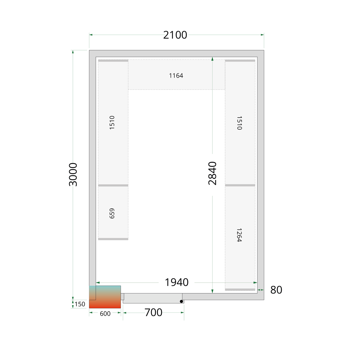 Shelf Rack System Kit (45724)