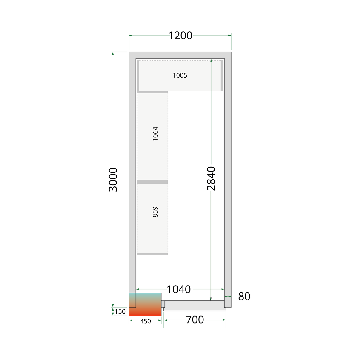 Shelf Rack System Kit (46201)