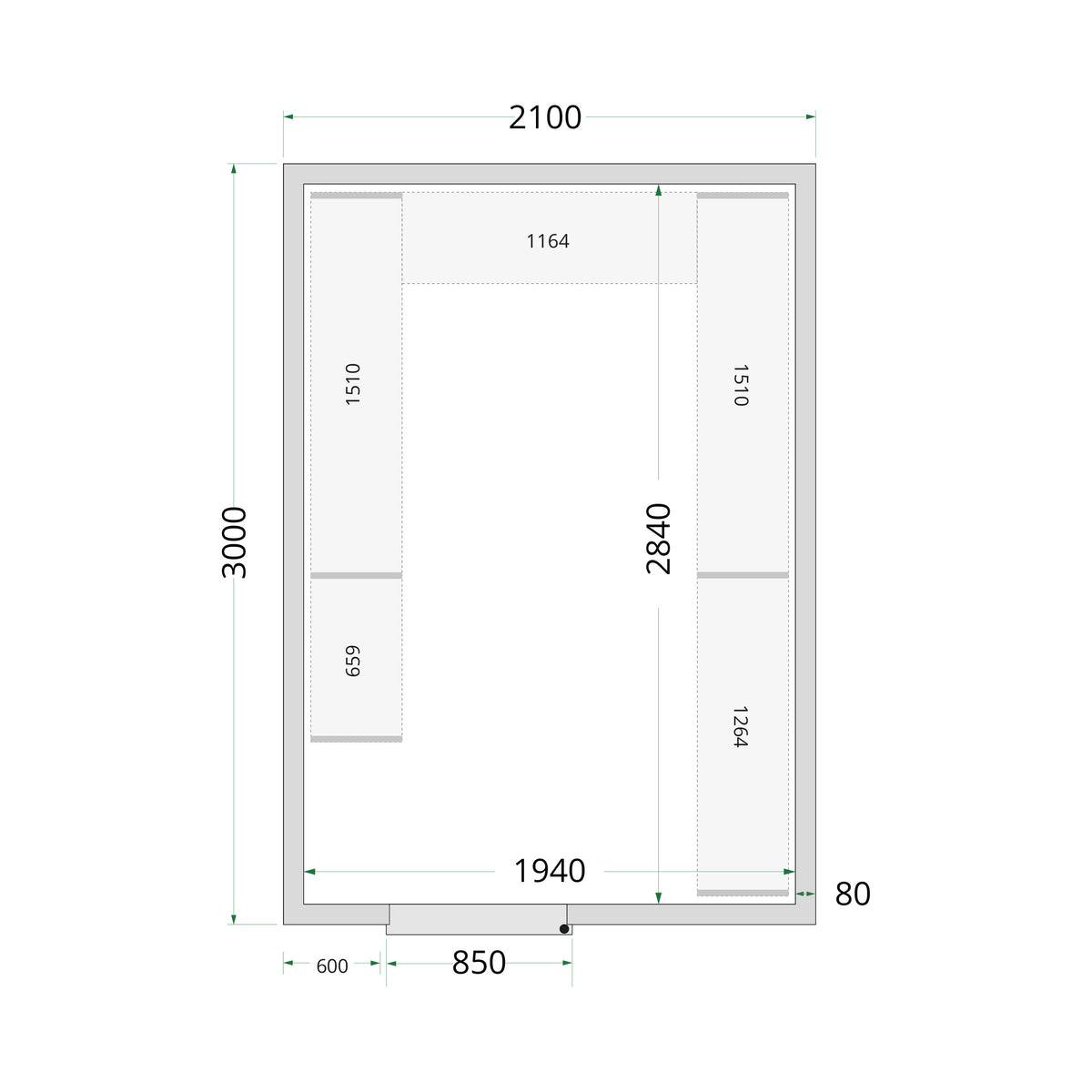 CR 210x300x220 WD