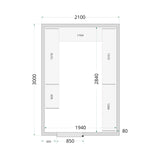 CR 210x300x220 WD