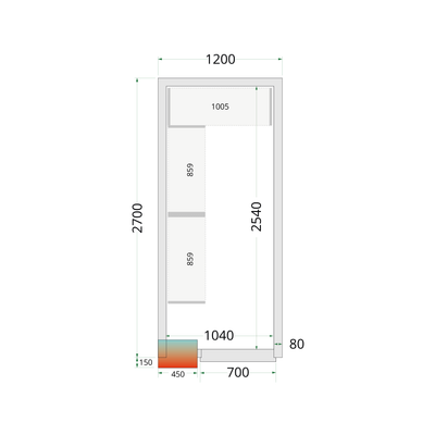 Shelf Rack System Kit