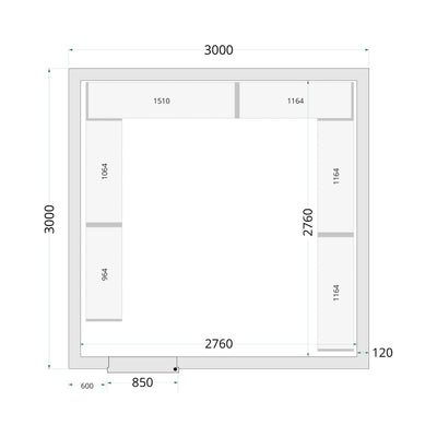 CR 300x300x220 WD