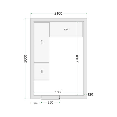 CR 210x300x220 WD