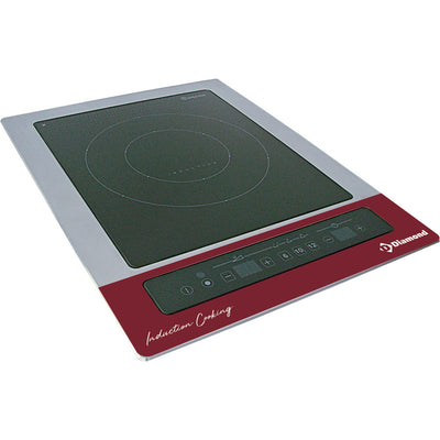 Induktionskogeplade "indbygget" 3,6 kW-TRI, taktile taster