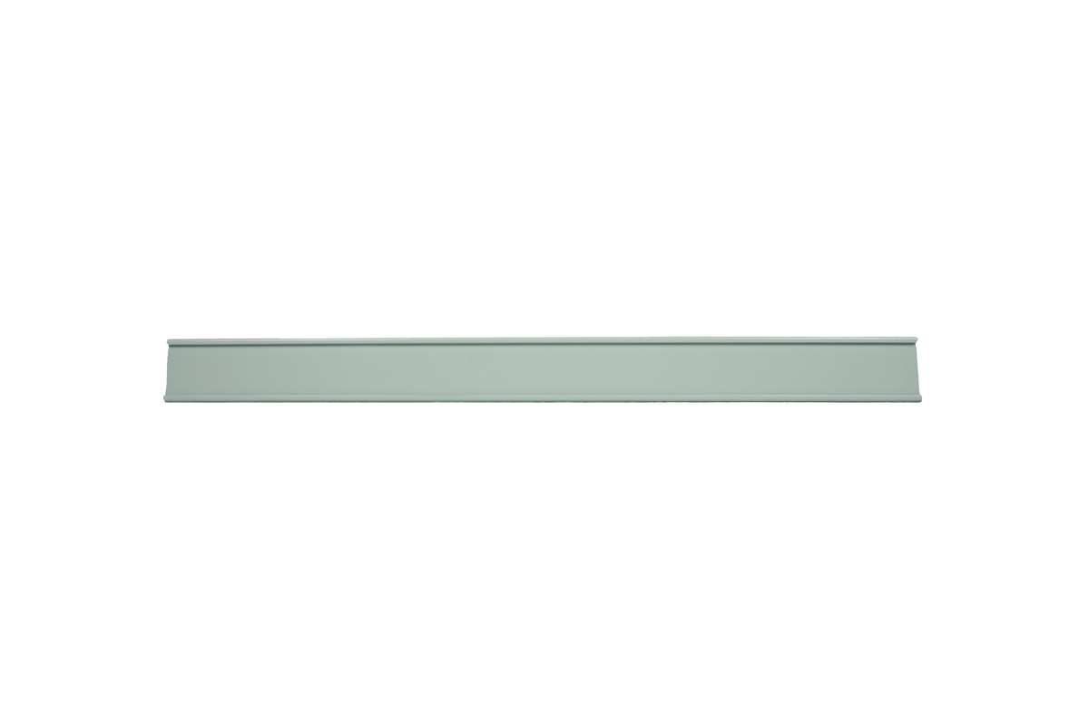 PRICECARD HOLDER WHITE MIDDLE SHELVES 7455.2110 + 7455.3120-3125