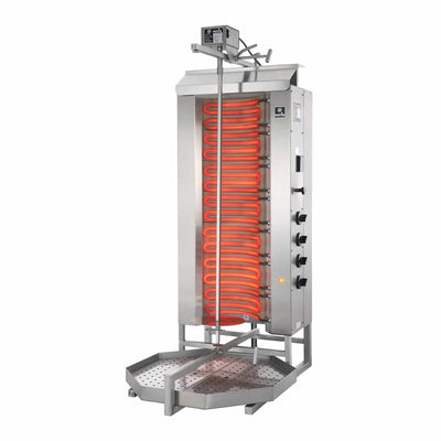 Potis CE7 – Kebabgrill/gyros til El, motor top, 80 kg
