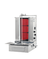 Potis F CE3 – Kebabgrill/gyros til El, motor bund, 40 kg