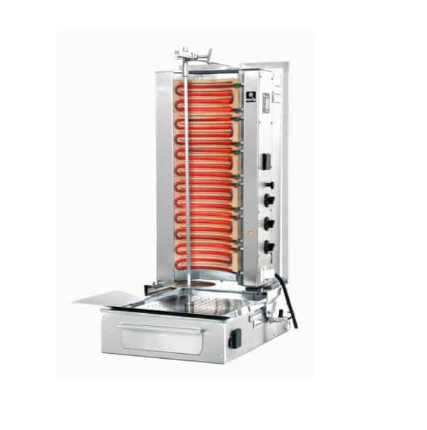 Potis F E3-S – Kebabgrill/gyros til El, motor bund, 50 kg