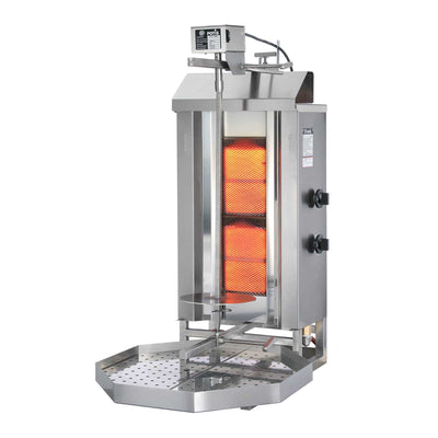 Potis GD2/S – Kebabgrill/gyros til Gas, motor top, 30 kg
