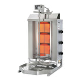 Potis GD3/S – Kebabgrill/gyros til Gas, motor top, 40 kg