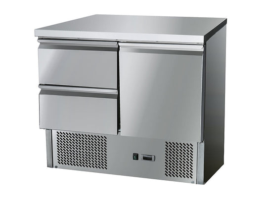 M-Gastro køledisk m. 1 døre og 2 skuffer