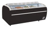 Black Supermarket Cooler / Freezer TWIN 220B-CF