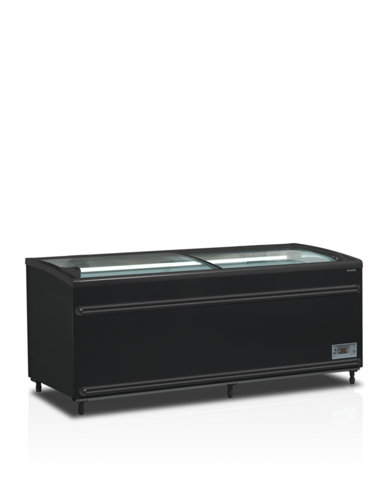 Black Supermarket Cooler / Freezer SFI185B-CF VS