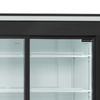 2-door display cooler with canopy FSC890S