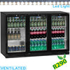 Bar køleskab m. 3 døre, 300 liter - NordeleGastro