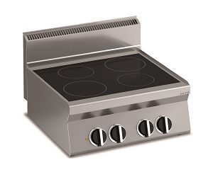 SILKO EL m. 4 keramiske kogeplader