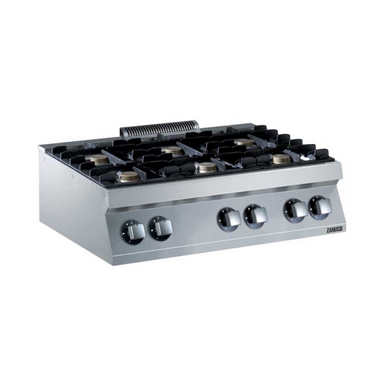 ZANUSSI EVO700 6-BRÆNDER GAS KOGENDE TOP 372004