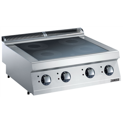 ZANUSSI EVO700 4 VARMEPLADE ELEKTRISK INDUKTION MADLAVNING TOP RANGE 372021