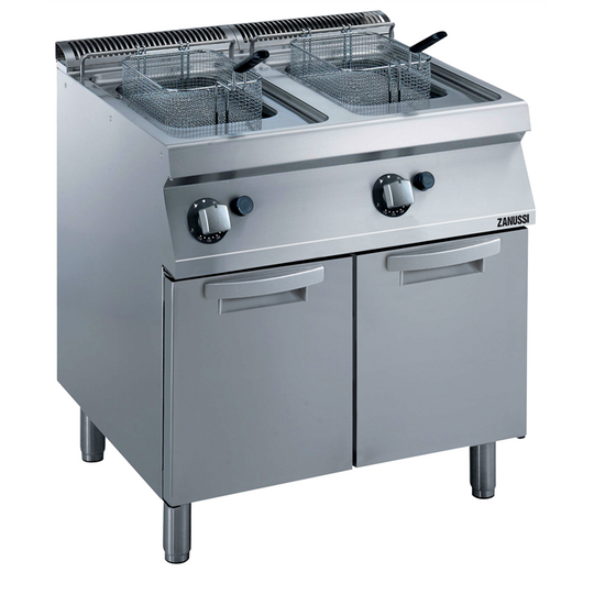 ZANUSSI EVO700 FRITSTÅENDE GASFRITURE MED TO BRØNDE 7 LITER 372069