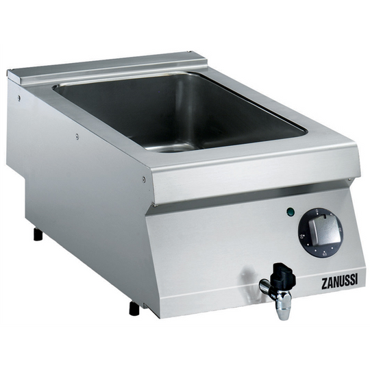 ZANUSSI Modulær kogepladelinje EVO700 halvt modul elektrisk Bain Marie Top