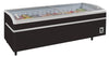 Black Supermarket Cooler / Freezer SHALLOW 250B-CF