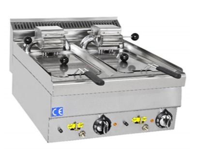 Elektrisk Dobbelt Friture 2 x 8 liter M-Gastro