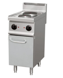 Elektrisk Kogebord med 2 brændare med understel