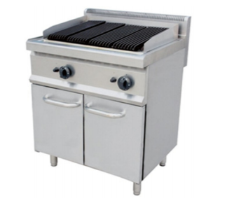 Gas Lavasten Grill 705 x 500 med understel 2 dør