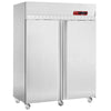 Ventileret køleskab 1400 liter 2 døre GN 2/1, på hjul