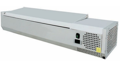 Køleskab med klap 1/4 GN